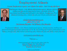 Tablet Screenshot of employmentatlanta.com